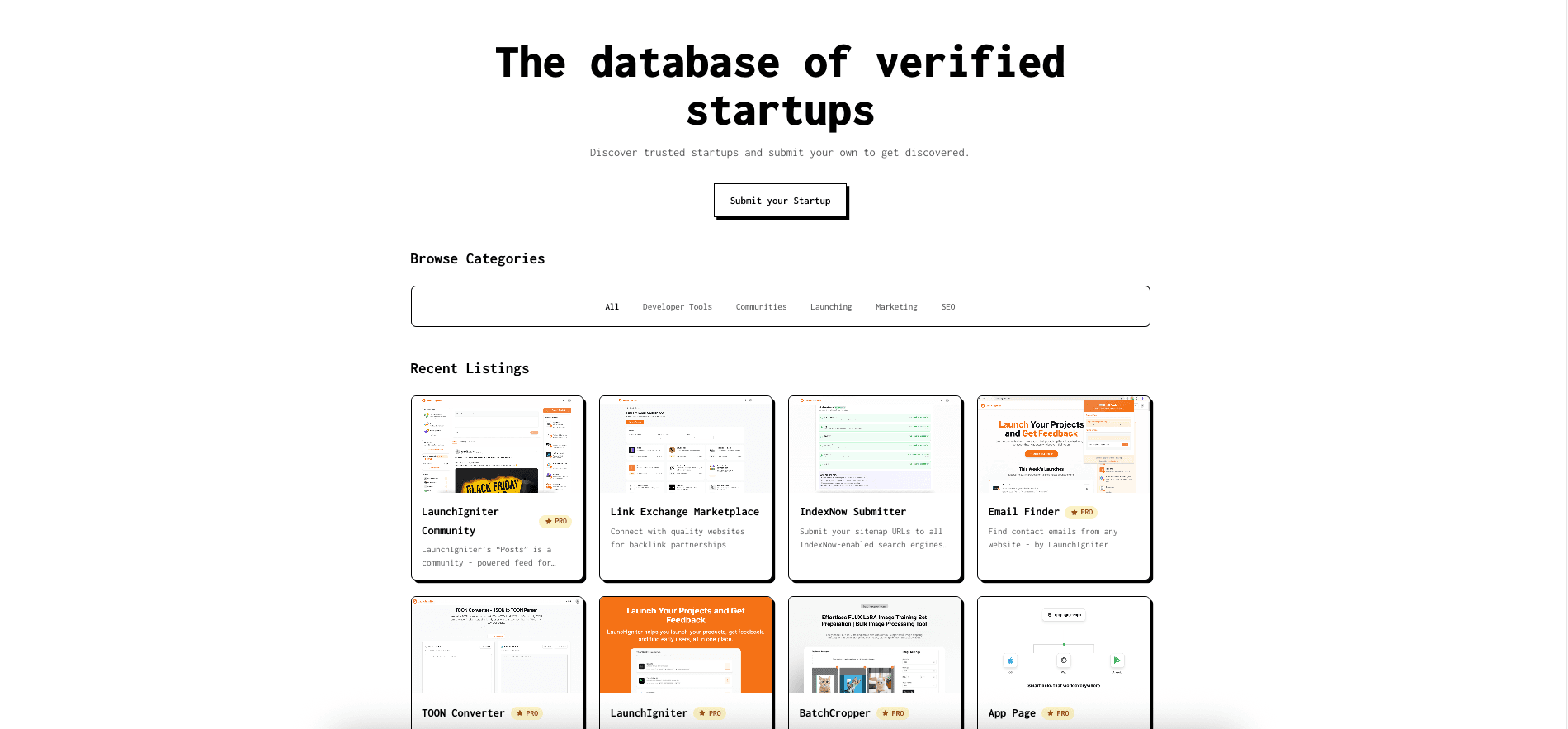 StartupTrusted: Verified Startup Database & Launch Hub cover image