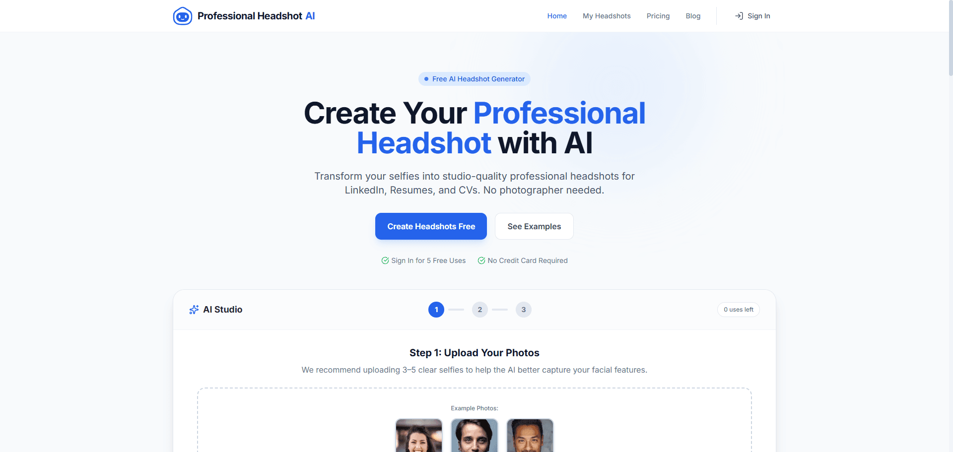 Professional Headshot AI cover image