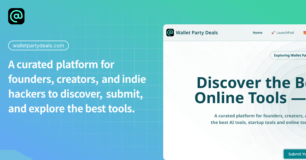 Wallet Party Deals cover image