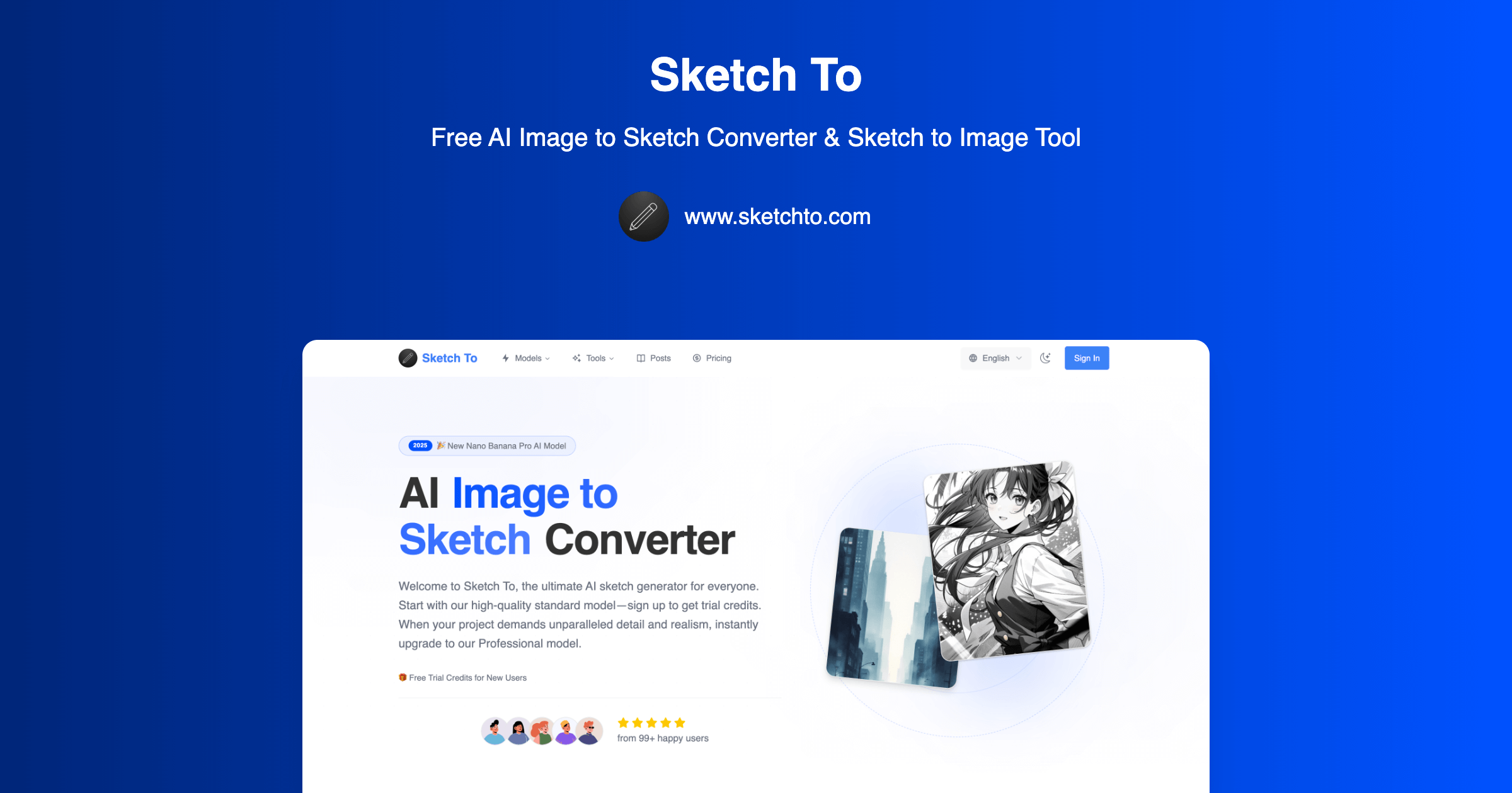 Sketch To cover image
