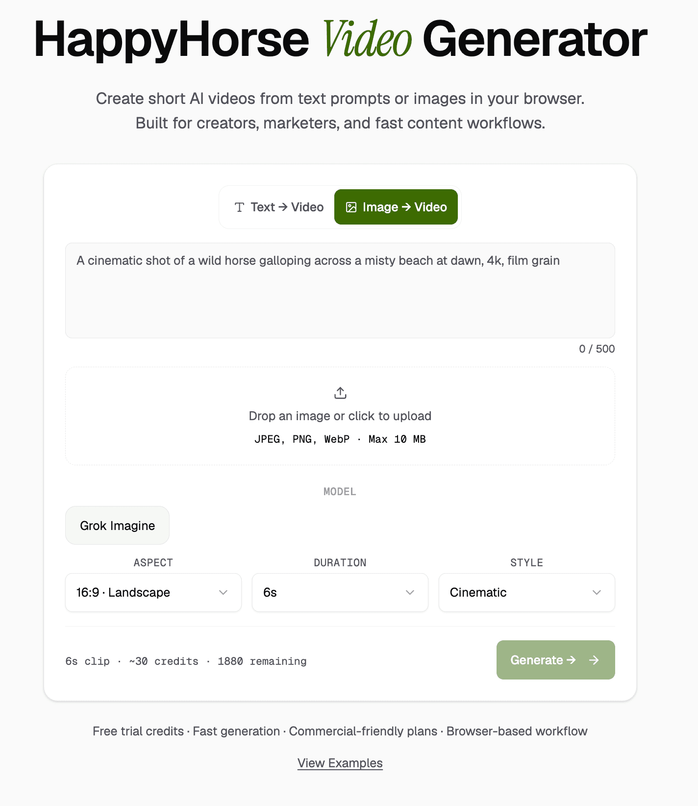 HappyHorse Video Generator cover image