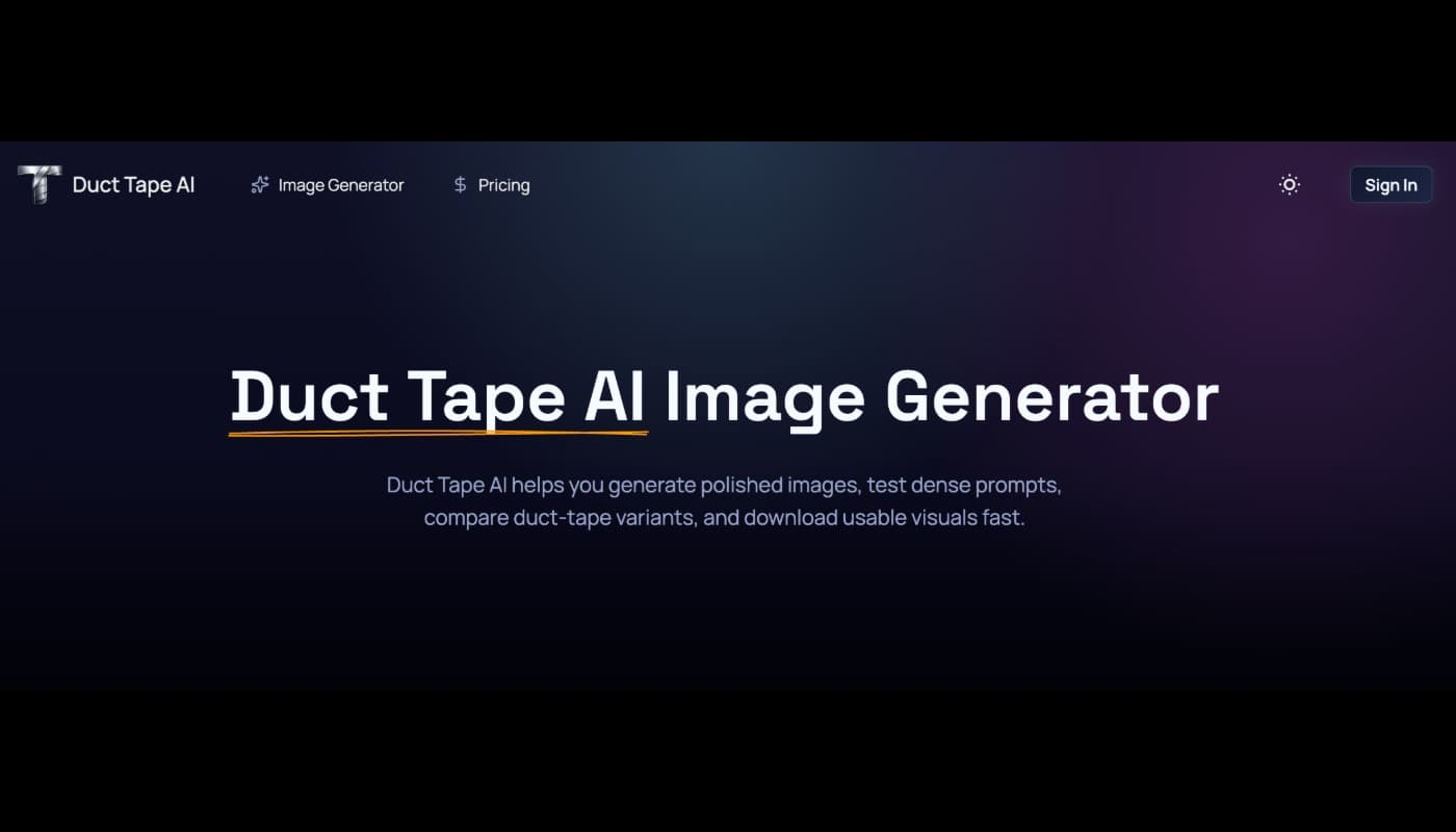 Duct Tape AI cover image