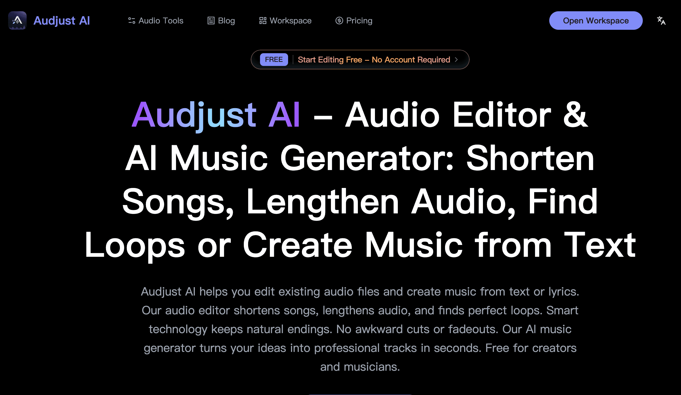 Audjust AI cover image