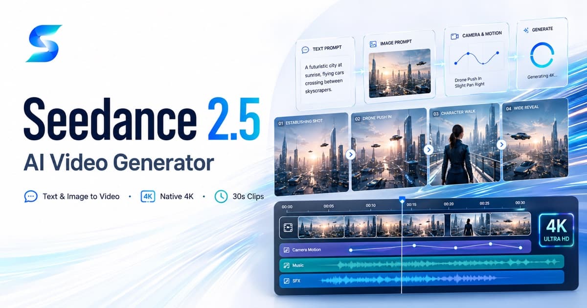 Seedance 2.5 AI Video Generator cover image